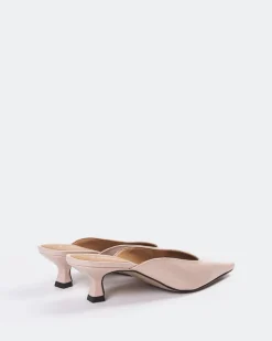 Mules-L'INTERVALLE Nostrand Nude Leather