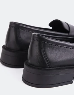 Loafers-L'INTERVALLE Novee Black Leather