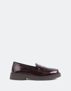 Loafers-L'INTERVALLE Novee Burgundy Patent