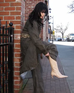 Tall Boots-L'INTERVALLE Odyssia Camel Leather