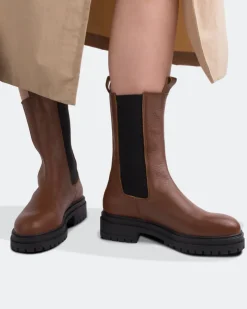 Chelsea-L'INTERVALLE Ollan Cognac Leather