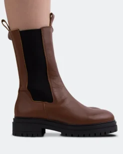 Chelsea-L'INTERVALLE Ollan Cognac Leather