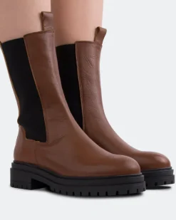 Chelsea-L'INTERVALLE Ollan Cognac Leather