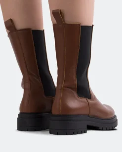 Chelsea-L'INTERVALLE Ollan Cognac Leather