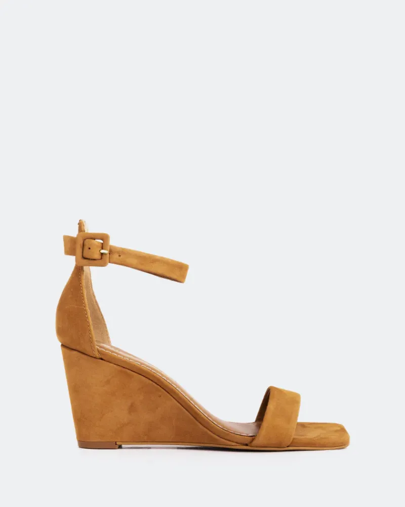 Wedges-L'INTERVALLE Otago Chestnut Nubuck