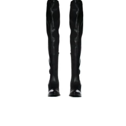 Over-the-knee|Tall Boots-L'INTERVALLE Palmira Black Leather
