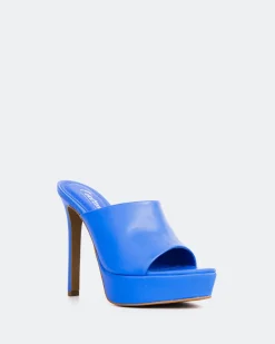 Platform|High Heels-L'INTERVALLE Paraga Blue Leather
