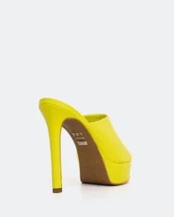 Platform|High Heels-L'INTERVALLE Paraga Lime Leather
