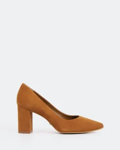 Pumps-L'INTERVALLE Peony Chestnut Nubuck