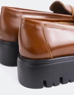 Loafers-L'INTERVALLE Pesaro Tan Leather