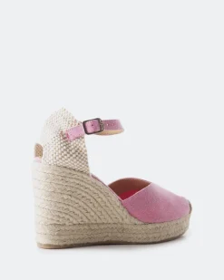 Espadrilles-L'INTERVALLE Petrolina Fuchsia Canvas