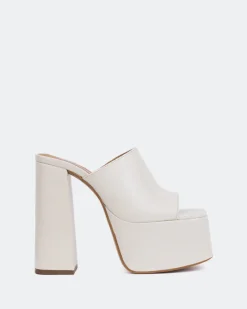 Platform-L'INTERVALLE Piccioli Off White Leather