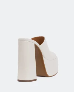 Platform-L'INTERVALLE Piccioli Off White Leather