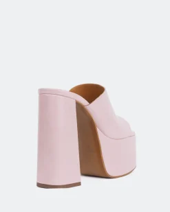 Platform-L'INTERVALLE Piccioli Pink Leather