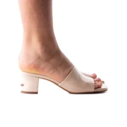 Mid Heels|Mules-L'INTERVALLE Pico Nude Naplack
