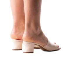 Mid Heels|Mules-L'INTERVALLE Pico Nude Naplack