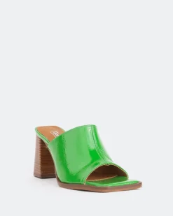 Mid Heels-L'INTERVALLE Pier Green Naplack/Nap.Vert