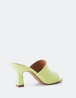 Mid Heels-L'INTERVALLE Pinto Green Leather