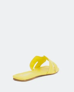 Flats-L'INTERVALLE Placida Yellow Leather