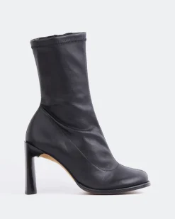 Stretch|Ankle Boots-L'INTERVALLE Point Black Stretch