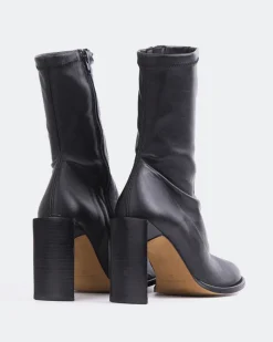 Stretch|Ankle Boots-L'INTERVALLE Point Black Stretch