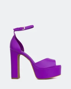 Platform-L'INTERVALLE Porfi Purple Leather