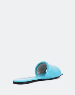 Flats-L'INTERVALLE Proseco Blue Leather