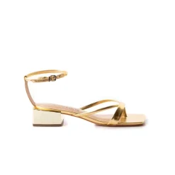Mid Heels-L'INTERVALLE Radiant Gold Metal