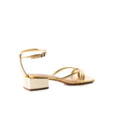 Mid Heels-L'INTERVALLE Radiant Gold Metal