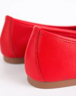 Ballerinas-L'INTERVALLE Ramesses Red Leather