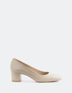 Pumps-L'INTERVALLE Raynan Beige Leather