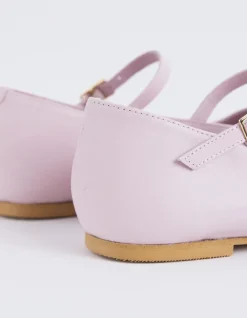 Ballerinas-L'INTERVALLE Reubena Pink Leather