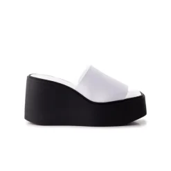 Wedges-L'INTERVALLE Rieti White Leather