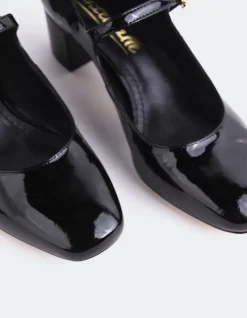 Mary-jane-L'INTERVALLE Rosalba Black Patent