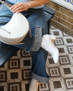 Mary-jane-L'INTERVALLE Rosalba White Leather