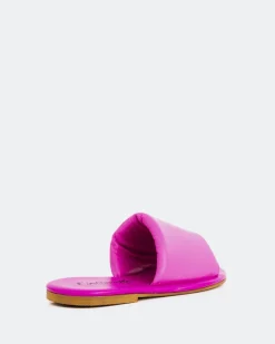 Flats-L'INTERVALLE Rum Purple Leather