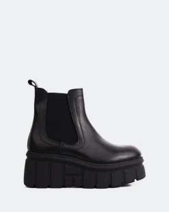 Ankle Boots-L'INTERVALLE Rupert Black Leather