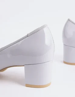 Pumps-L'INTERVALLE Ruslan Lt. Grey Patent