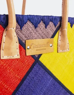 Tote Bag-L'INTERVALLE Santalucia Multi Color