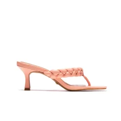 Mid Heels-L'INTERVALLE Saxony Pink Leather