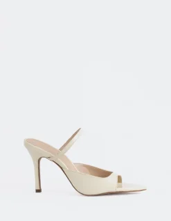 High Heels|Mules-L'INTERVALLE Scilla Off White Naplack