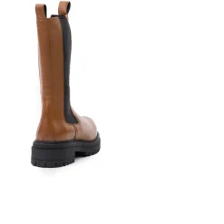 Ankle Boots-L'INTERVALLE Seracuse Tan Leather