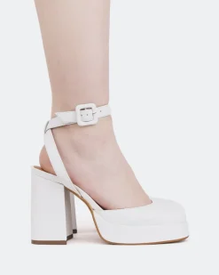 Platforms-L'INTERVALLE Serre White Leather