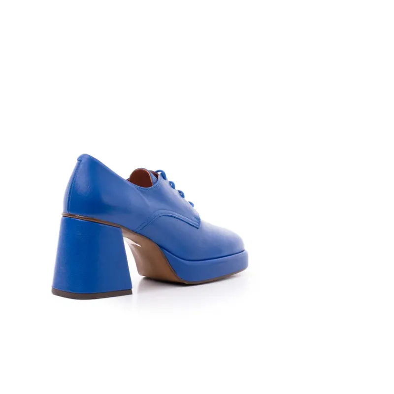 Lace-up-L'INTERVALLE Sevres Blue Leather