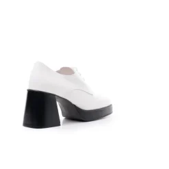 Lace-up-L'INTERVALLE Sevres White Leather