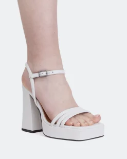 Platform-L'INTERVALLE Shock White Leather