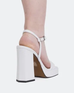 Platform-L'INTERVALLE Shock White Leather