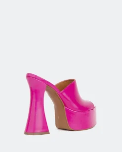 Platform-L'INTERVALLE Shore Pink Leather/Cuir Rose