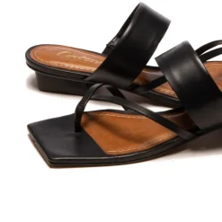 Flats-L'INTERVALLE Show Black Leather