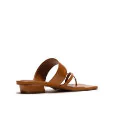 Flats-L'INTERVALLE Show Camel Leather